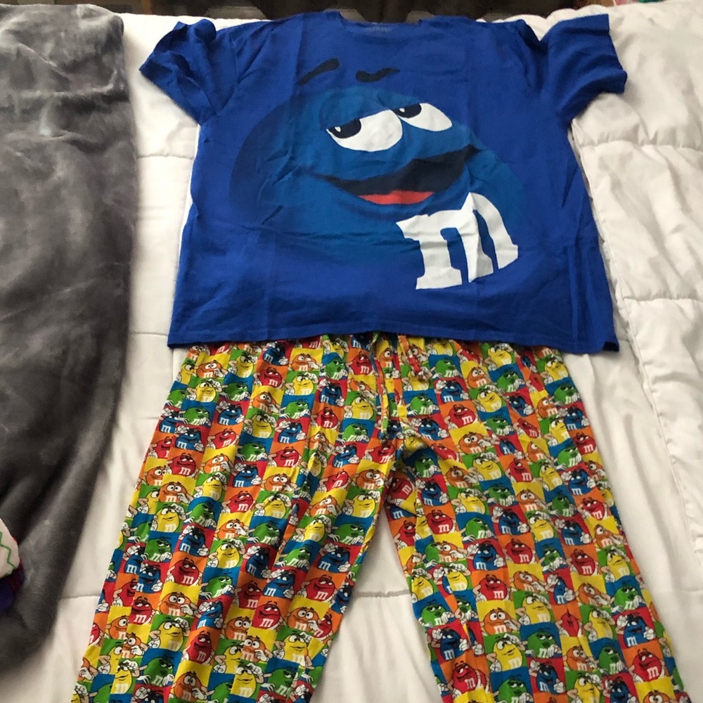 Brand New Never Worn - M&M Pajama set